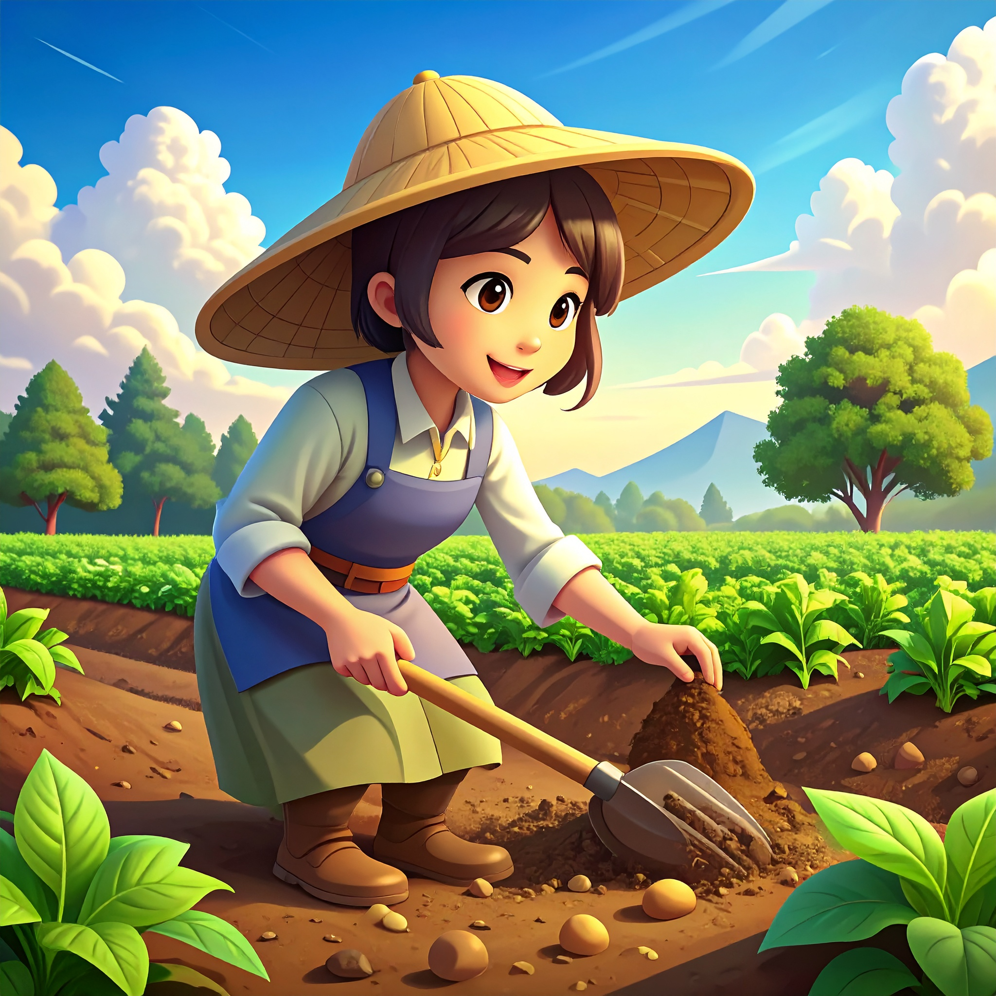 Pick your own potatoes